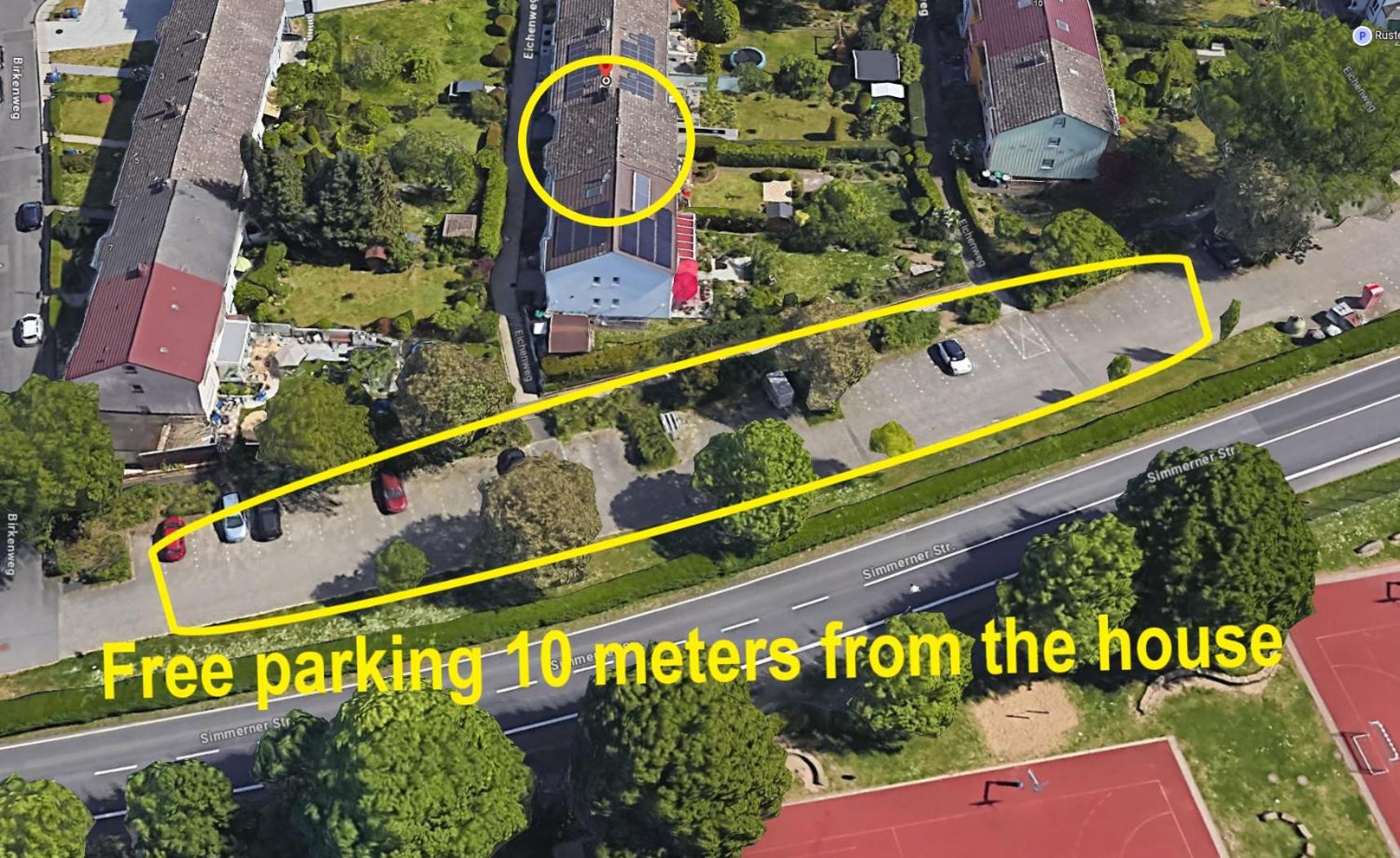 Koblenzliebe Rhein Ferienwohnung 3-Zimmer Garten Parking Koblenz  Eksteriør billede